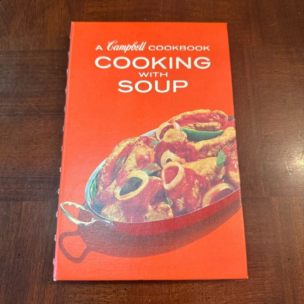 Vintage A Campbell Cooking with Soup Cookbook Cook Book